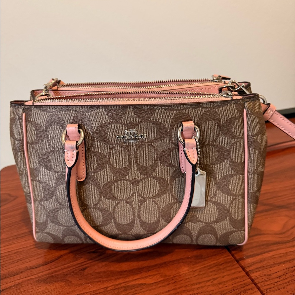 Coach Crossbody 3 pocket Satchel